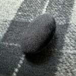 Gal Meets Glam Pea Coat Large Marnette Wool Plaid Velvet Black Double Breasted Photo 9