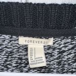 Forever 21  Black and White Button-Up Cardigan Photo 4