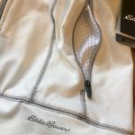 Eddie Bauer  Full Zip Jacket, Ivory, Gray, Size XS Photo 2
