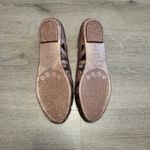 Melissa  + Jason Wu Women's Rose Gold Metallic Woven Flats size 6 Designer Collab Photo 6