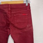 GJG Denim NEW GJG Denin Maroon Skinny Jeans Size 5 Photo 6