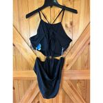 Decree  Women's Black 1pc Swimsuit 2XL nwt (8070) Photo 3