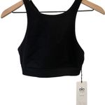 Alo Yoga ALOSOFT ICONIC 90'S BRA BLACK Size M NWT Photo 5