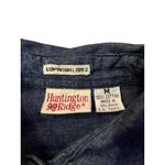 Vintage 90s Huntington Ridge Denim Shirt Womens M 1993 Striped Button Up Blue Size M Photo 6