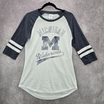Rivalry Threads  Blue White Baseball Michigan Wolverines Top Medium Photo 0