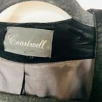 Vintage Black Velvet Blazer Formal Medium Large Goth Whimsygoth Photo 6