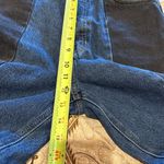 PacSun Ultra High Rise Slim button fly Two-Tone Black and Blue Women Jeans Sz 29 Photo 7