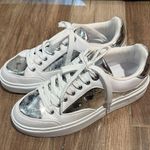 Guess  White and Silver Women's Sneakers Photo 3