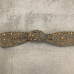 Lele Sadoughi  Gray Heat Studded Embellished Facemask and Headband Set NEW Photo 2