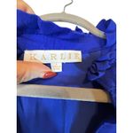 Karlie Tier Blue Dress - Size L Photo 2