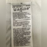 Old Navy  grey/white striped button shorts Photo 5