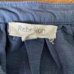 Rebellion Long sleeve blue shirt Photo 1