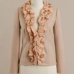 J.Crew NWOT!  Wool pleated-silk chimera JACKET Photo 0
