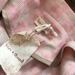 Hem & Thread NWT  Pink Checked Lightweight Blazer sz M Photo 5