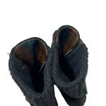 Aquatalia  Snow Boots Winter Weatherproof Suede Zip Front Combat Black Size‎ 7.5 Photo 7