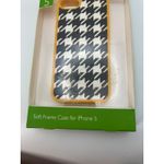 Vera Bradley  iPhone‎ 5 Soft Frame Case Bittersweet Houndstooth White New in Box Photo 3