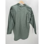 CALIA Button Front Shirt Women XL NWT Green Long Sleeve Collar Outdoors Hiking Photo 1