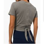 Lululemon NEW Time to Restore Short sleeves top gray sage 4 Photo 3