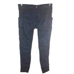 Lululemon  Size‎ 10 Sun Salutation Pant Jogger Camo Black Mesh Activewear Pockets Photo 5