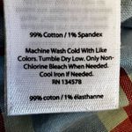 Vineyard Vines  Womens Lightweight Top Blue Plaid 1/4 Button Sz 10 #2401 Photo 10