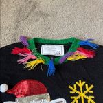 Derek Heart  Llama Christmas Sweater SIZE S Photo 1