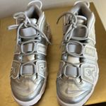 Nike  Air Max Uptempo Silver Sneakers Photo 4