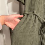 Madewell  Lightspun Belted Safari Romper Size Small Photo 7