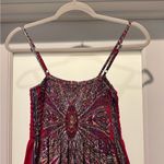 Boho India Boutique Tie Dye Print Maxi Dress One Size Pink Size undefined Photo 1