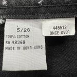 Blaze Vintage Jeans Womens 26 Black White Dot High Rise Western Bareback Rodeo Photo 11