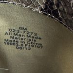 Worthington Boots Womens Size 8 M Snakeskin Knee High Platform Heels mobwife Brown Photo 14