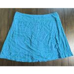 Fresh Produce  XL Teal Print Rayon Stretch City Skort Made in USA! Photo 6