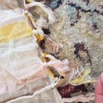 Aerie  Kimono Fringe Striped Swim Coverup Photo 7