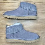 UGG NWT  Classic Ultra Mini Fringe Bling Boots Shade Photo 6