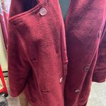 Woman Within Ladies Coat Burgundy Size 22 NWOT Photo 2