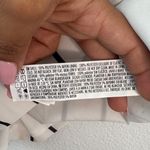 Forever 21 High Waist Black and White Striped Shorts Photo 7