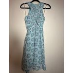 Loft  Floral Bloom Criss-Cross Halter Dress Size 2P NWT Photo 5