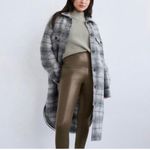 Wilfred  Free leggings Artzia Daria Pant Faux Vegan Leather pants small stretch Photo 2