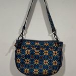 Lug Swivel Convertible shoulder Bag tiles teal purse Photo 5