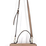 Michael Kors Michael Kors Callie Satchel Crossbody Camel Purse pebble leather Photo 0