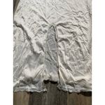 Vintage Silky Lace Sheer Slit Long Slip Dress Medium Boudoir Lingerie Feminine Photo 2