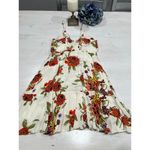 Free People Free‎ people white flower fit and flare dress Size small like new! Photo 1