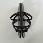 Saint Laurent  Culver Flat Sandal in‎ Ultra Dark Brown Photo 3