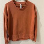 Athleta Coaster Luxe Sweatshirt Coral Size S Photo 0