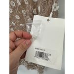 Mac Duggal 67853 Beaded Floral Applique Ivory Nude Midi Sheath Dress Size 10 NWT Photo 8