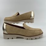 Vionic  Women 6.5 WIDE Kensley Slip‎ On Loafer Natural Raffia Bohemian Arch NWB Photo 6