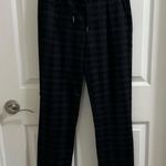 Amanda & Chelsea Black Gray Plaid Comfort Waist Pleated Crop Pants Women’s Sz 4 Photo 0
