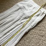 Altuzarra Mayumi white pleated side tie skirt Size 4 Photo 7