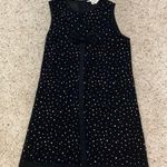 Yumi Kim Yumi Black Bow Dress w/ Gold Polka Dots Photo 0