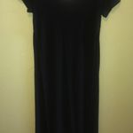 Black Extra Long T Photo 2