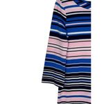 Lilly Pulitzer Lilly‎ Pulitzer Women's Dress Swim Stripe Bay Knit Key Hole Back Pink/Blue Small Photo 2